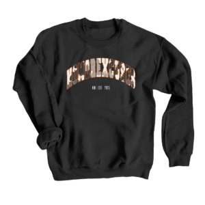 "Orange Hi Vis Hunter Camo" Crewneck
