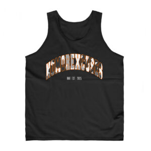 "Orange Hi Vis Hunter Camo" Tank Top